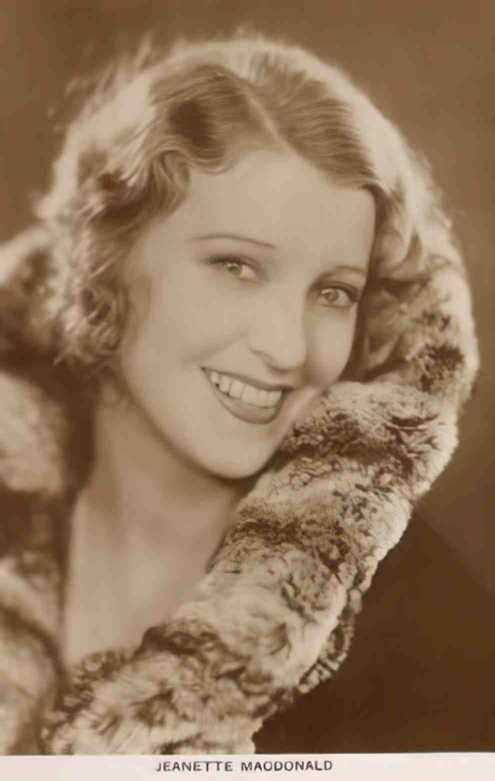 Actress Jeanette Macdonald Vintage A4 Photo Print