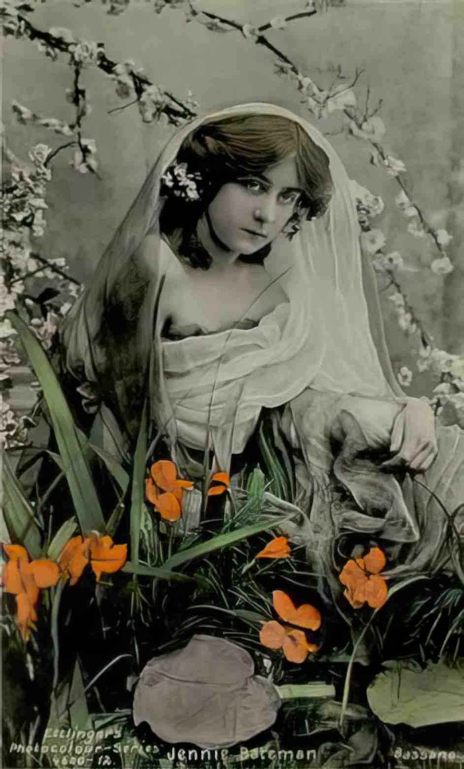 Actress Jennie Bateman Vintage A4 Photo Print