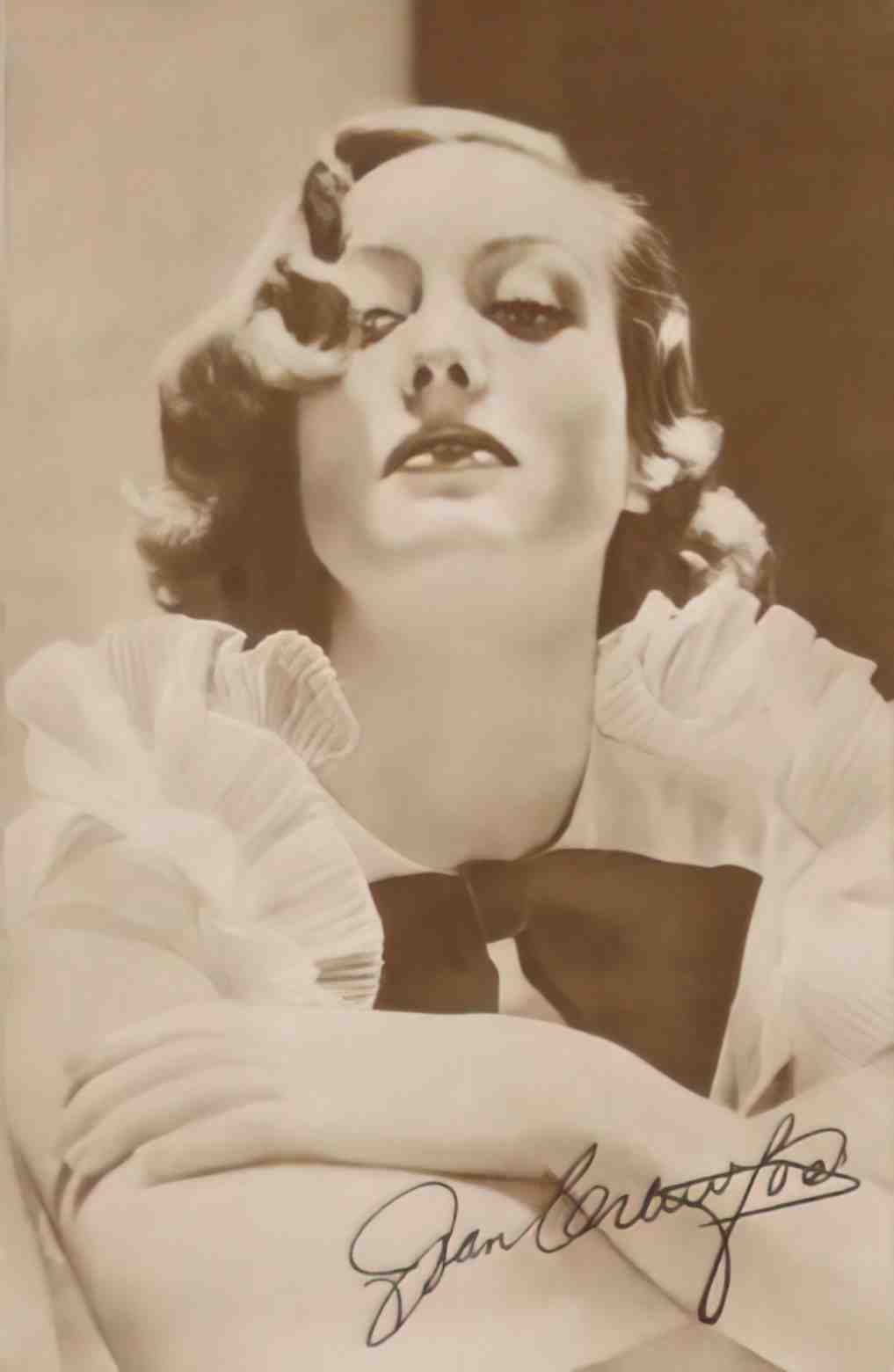 Actress Joan Crawford Vintage A4 Photo Print