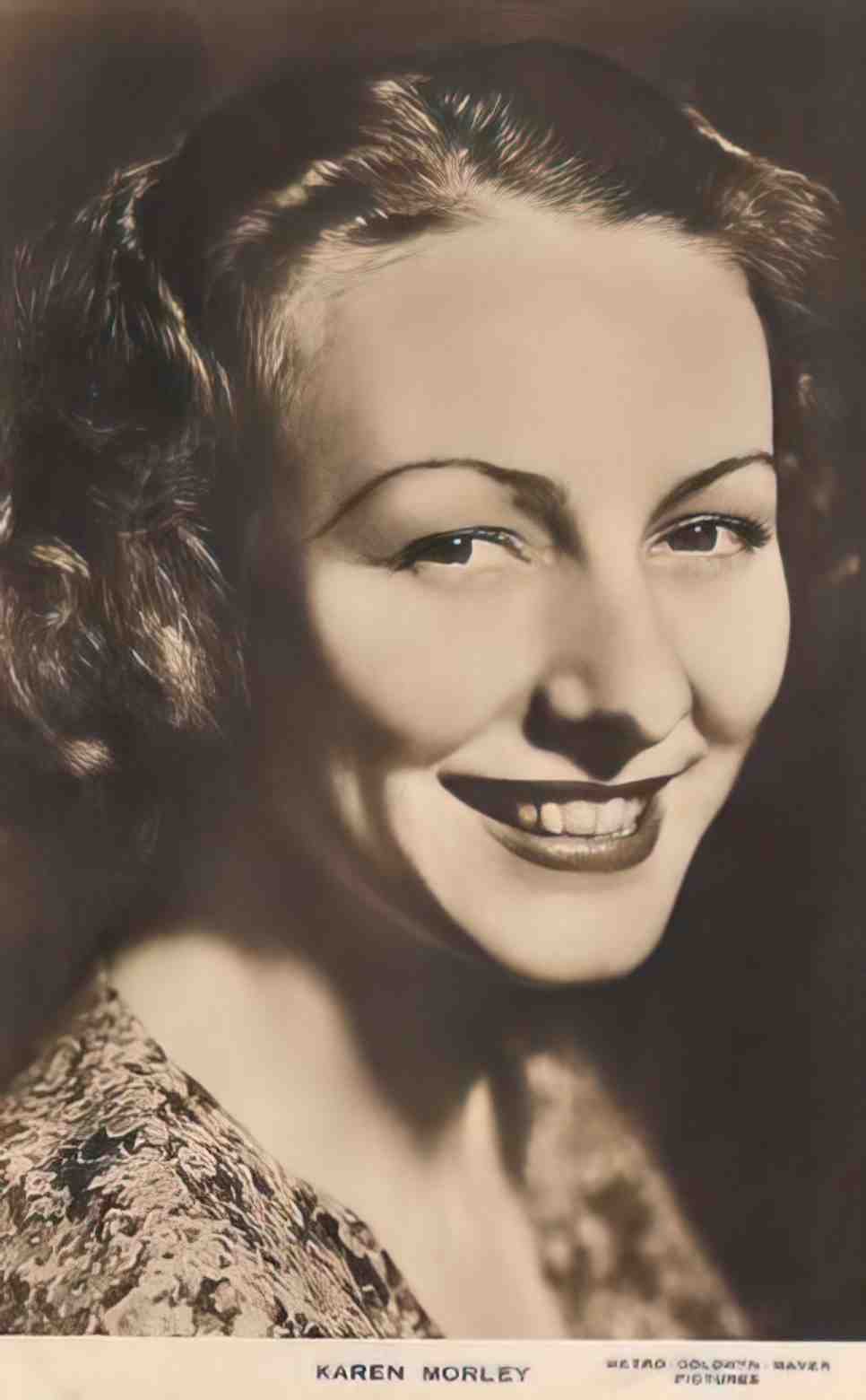 Actress Karen Morley Vintage A4 Photo Print