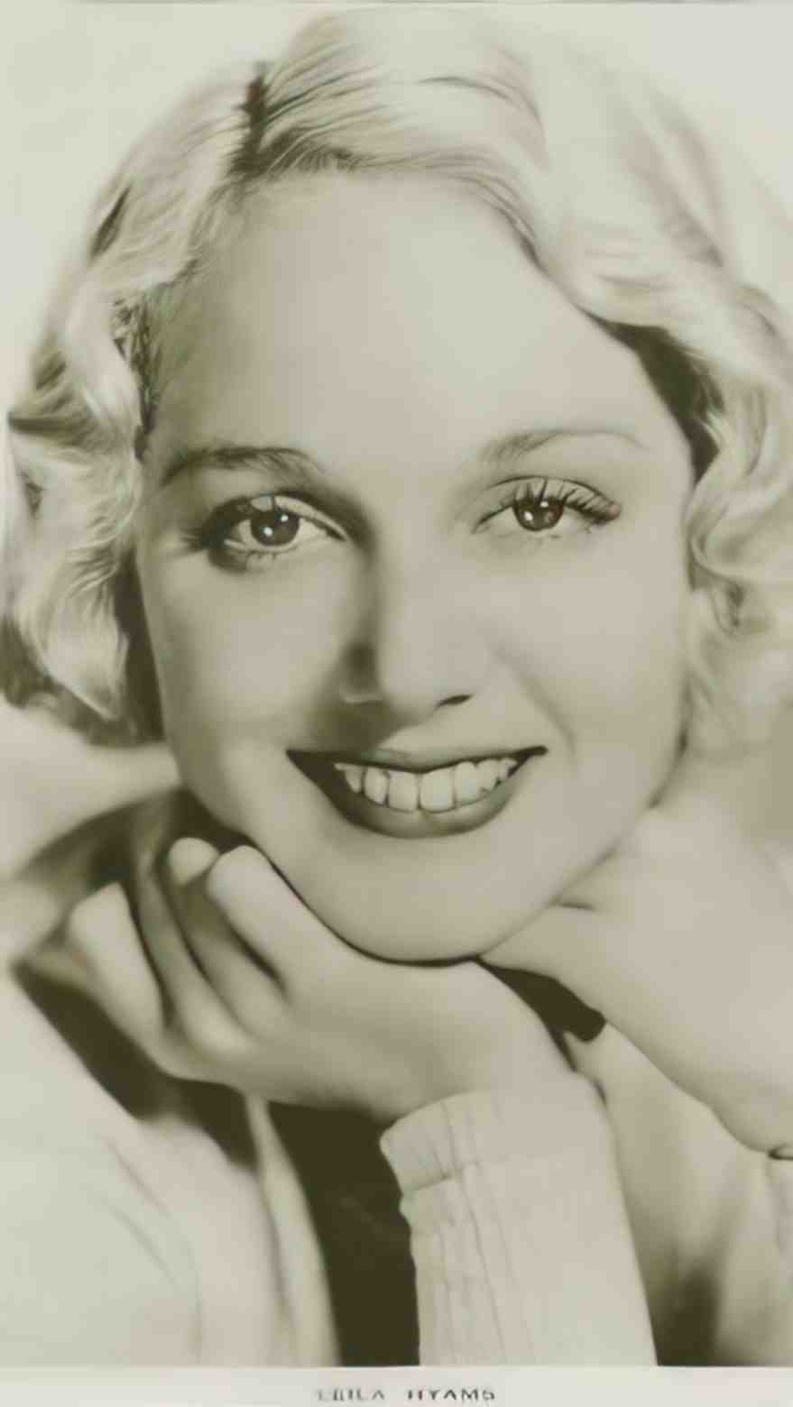 Actress Leila Hyams Vintage A4 Photo Print