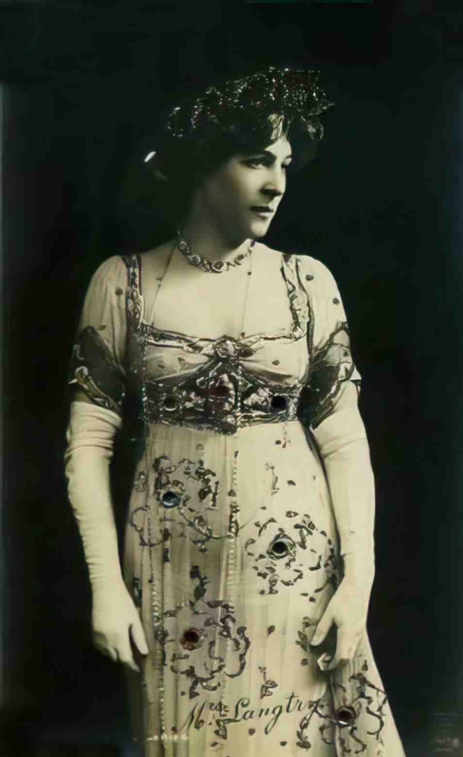 Actress Lily Langtry II Vintage A4 Photo Print