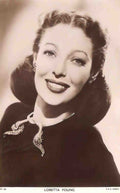 Actress Loretta Young Vintage A4 Photo Print
