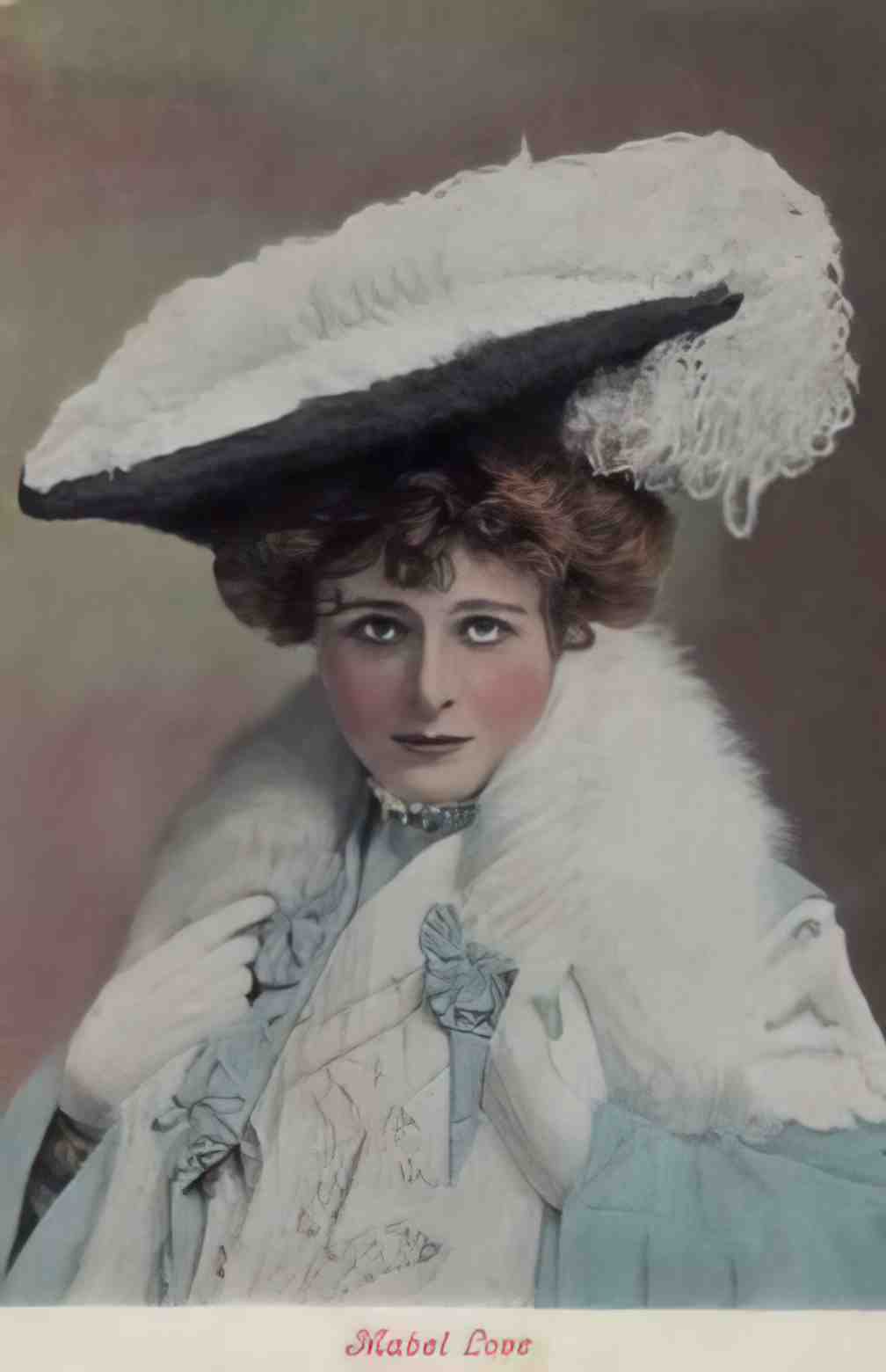 Actress Mabel Love III Vintage A4 Photo Print