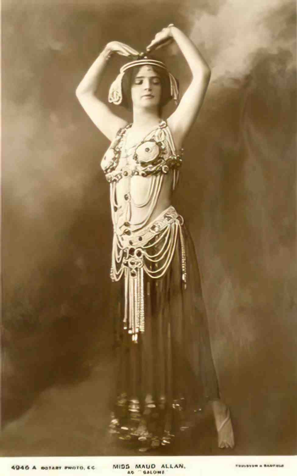 Actress Maud Allan Vintage A4 Photo Print