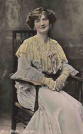Actress Millie Legarde in colour Vintage A4 Photo Print