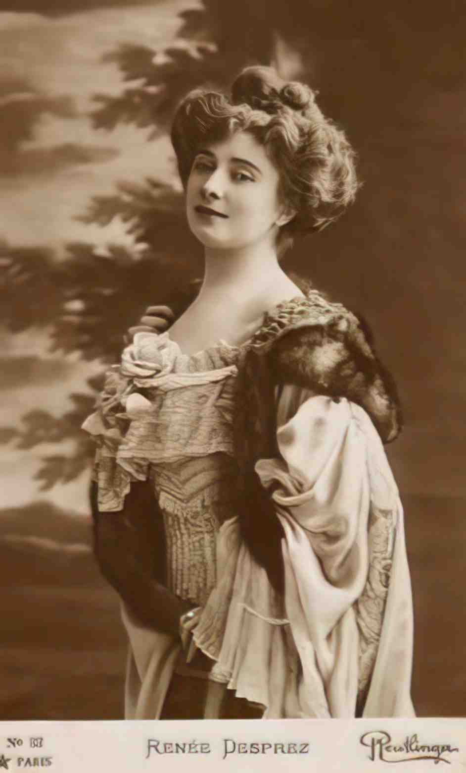 Actress Renee Desprez II Vintage A4 Photo Print