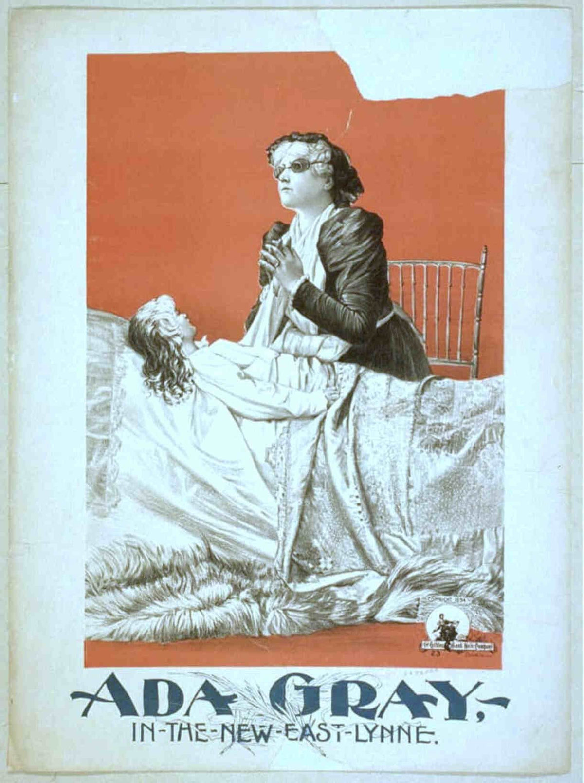 Ada Gray Theater Vintage Retro Advert Poster A4 Photo Print