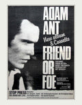 Adam Ant Friend Vintage Retro Advert Poster A4 Photo Print