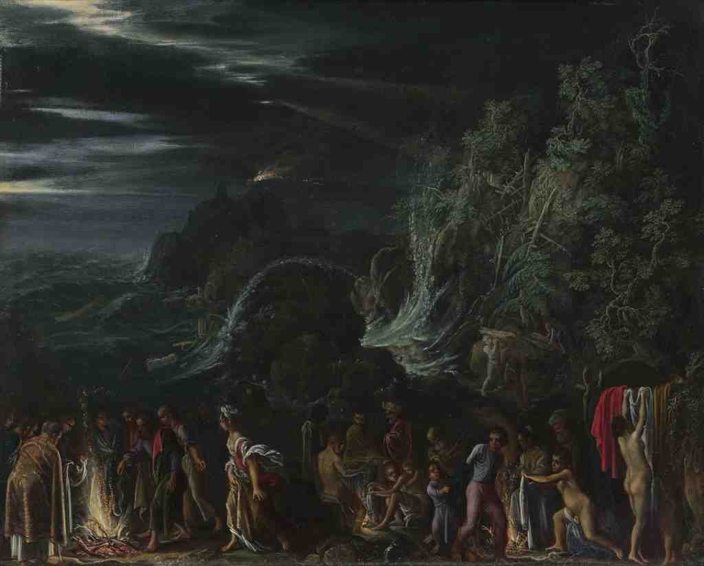 Adam Elsheimer Saint Paul on Malta A4 Photo Print