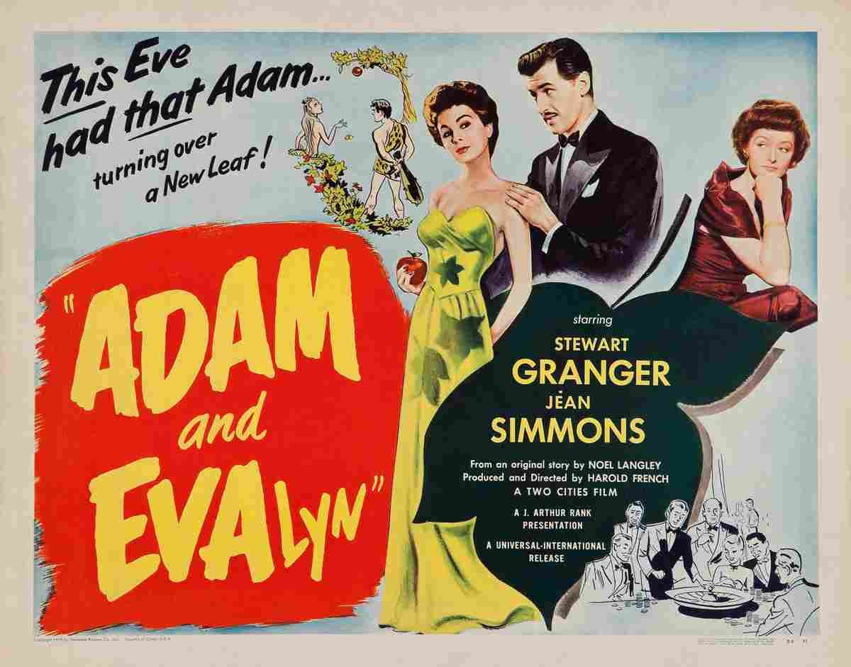 Adam and Evalyn 01 film star poster A4 Photo Print