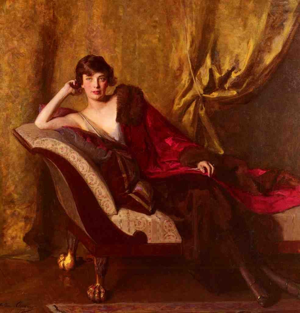 Adams John Quincy Portrait Of Countess Michael Karolyi Art A4 Photo Print