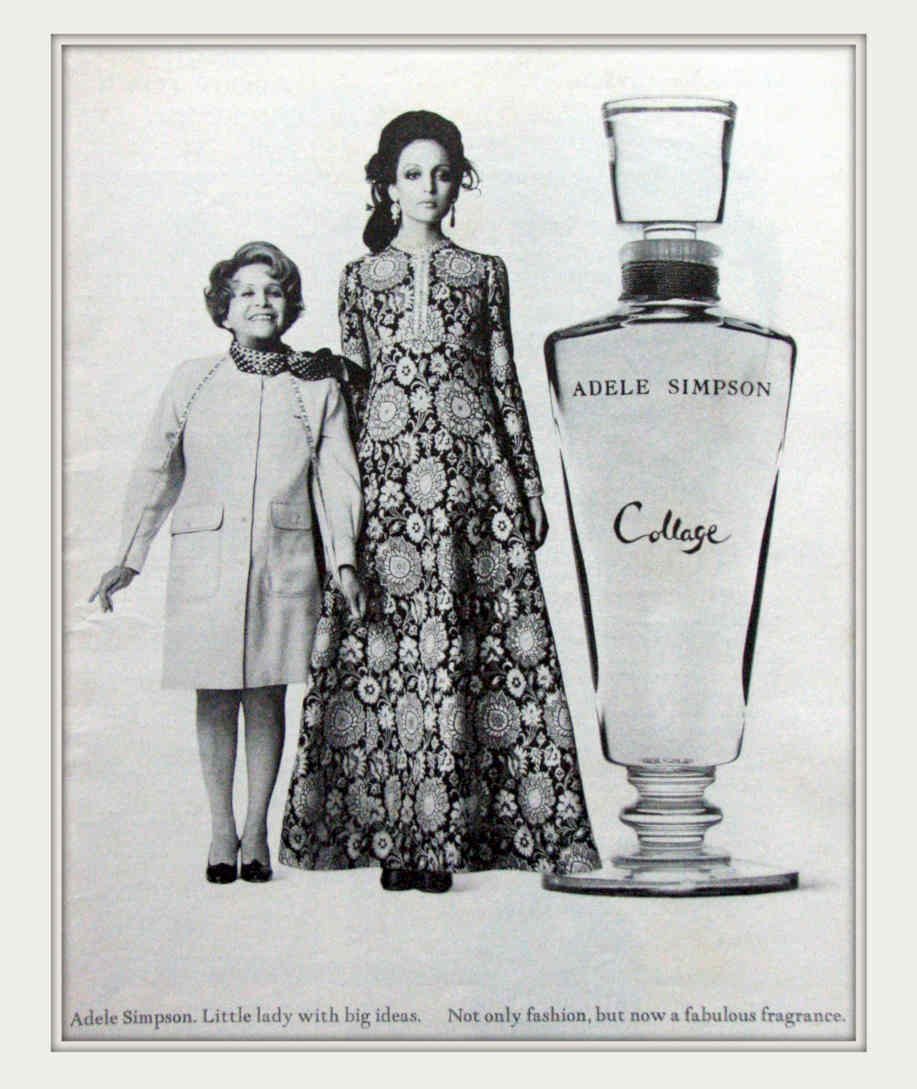 Adele Simpson Collage Vintage Retro Advert Poster A4 Photo Print