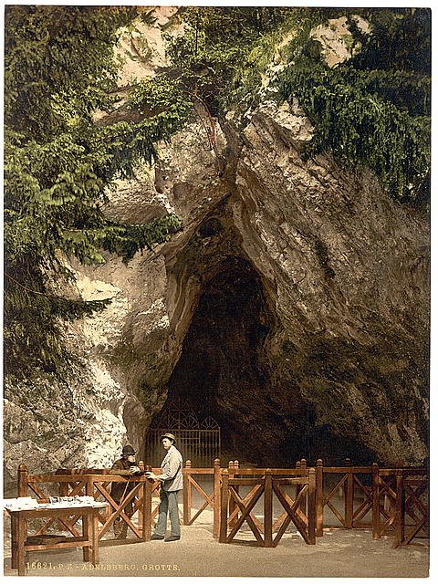 Adelsberg the grotto Carniola Vintage A4 Photo Print