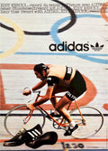 Adidas Merckx Time Vintage Retro Advert Poster A4 Photo Print