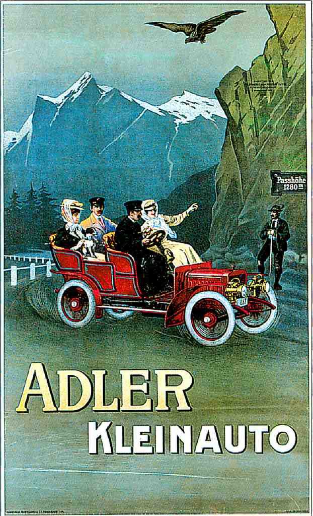  Adler Vintage A4 Photo Print