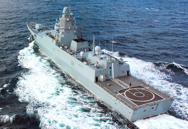 Admiral Gorshkov 417 Guided Missile Frigate Russian Navy 3 Military A4 Photo Print