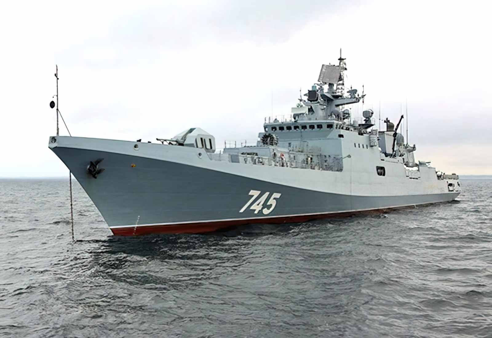 Admiral Grigorovich 745 Guided Missile Frigate Russian Navy (2) Military A4 Photo Print