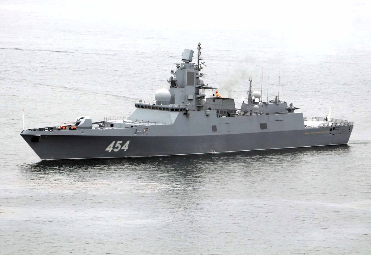 Admiral Kasatonov 454 Guided Missile Frigate Russian Navy (2) Military A4 Photo Print