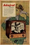 Admiral Television 1957 Vintage Retro Advert Ads A4 Photo Print