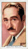 Adolphe Menjou Cigarette Card 1 film star poster A4 Photo Print