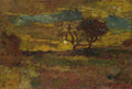 Adolphe Monticelli Sunrise A4 Photo Print