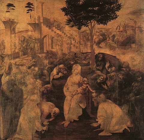 Adoration Of The Magi Eur A4 Photo Print