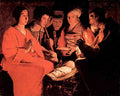 Adoration Of The Shepherds La Tour A4 Photo Print