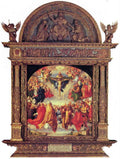 Adoration Of The Trinity Durer A4 Photo Print