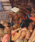Adoration of the Magi London 2  Botticelli A4 Photo Print