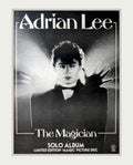 Adrian Lee Magician Vintage Retro Advert Poster A4 Photo Print