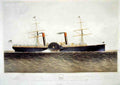 Adriatic Ship Vintage A4 Photo Print