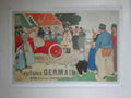 Adventures Germain Car Vintage Retro Advert Poster A4 Photo Print
