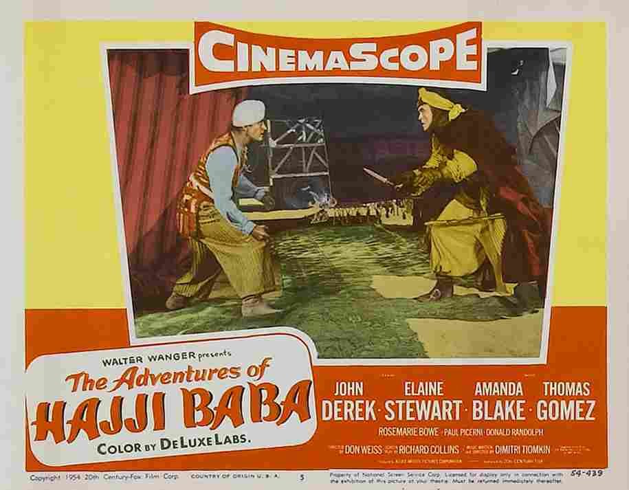 Adventures of Hajji Baba The 05 film star poster A4 Photo Print