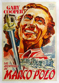 Adventures of Marco Polo The 05 film star poster A4 Photo Print