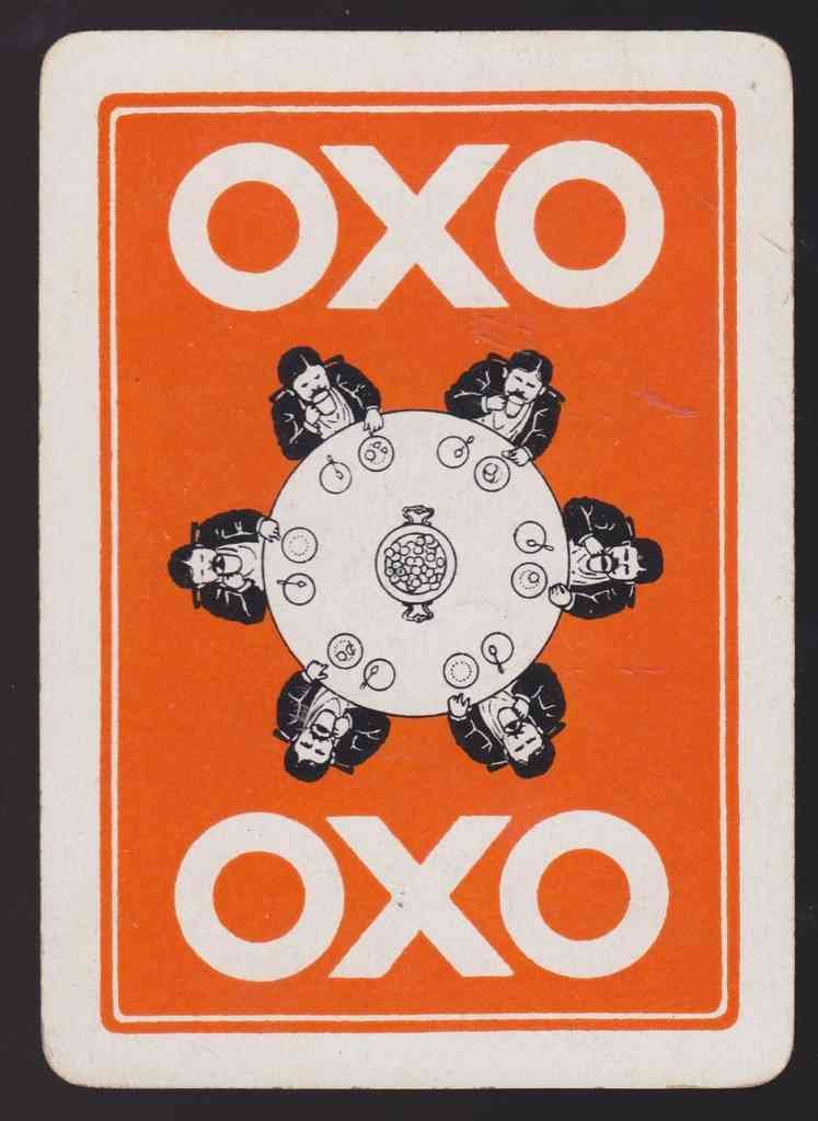 Advert Oxo Round Table Goodall advert A4 Photo Print
