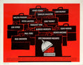 Advise Consent Movie Vintage Retro Advert Poster A4 Photo Print