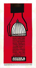 Advise & Consent 03 film star poster A4 Photo Print