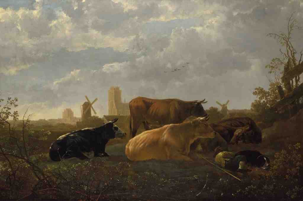 Aelbert Cuyp The Small Dort A4 Photo Print