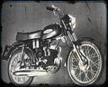 Aermacchi 125 De Luxe A4 Photo Print Motorbike Vintage Aged