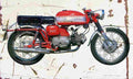 Aermacchi 250 Ala Verde 1970 Aged Vintage A4 Photo Print