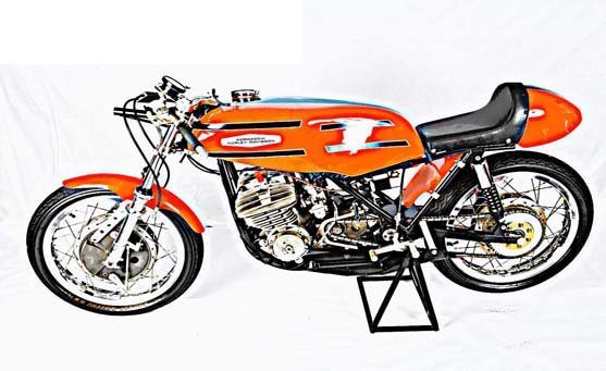 Aermacchi HD250 60 motorbike A4 Photo Print