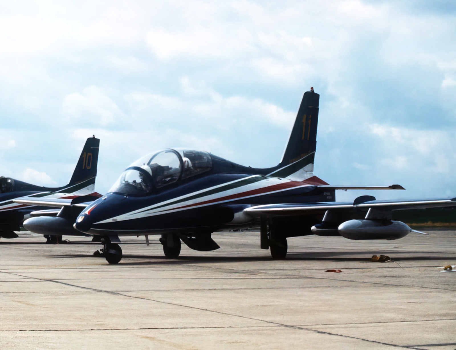 Aermacchi Mb339 4 (2) Military A4 Photo Print