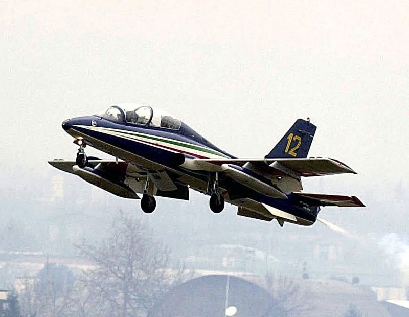 Aermacchi Mb339 Military A4 Photo Print