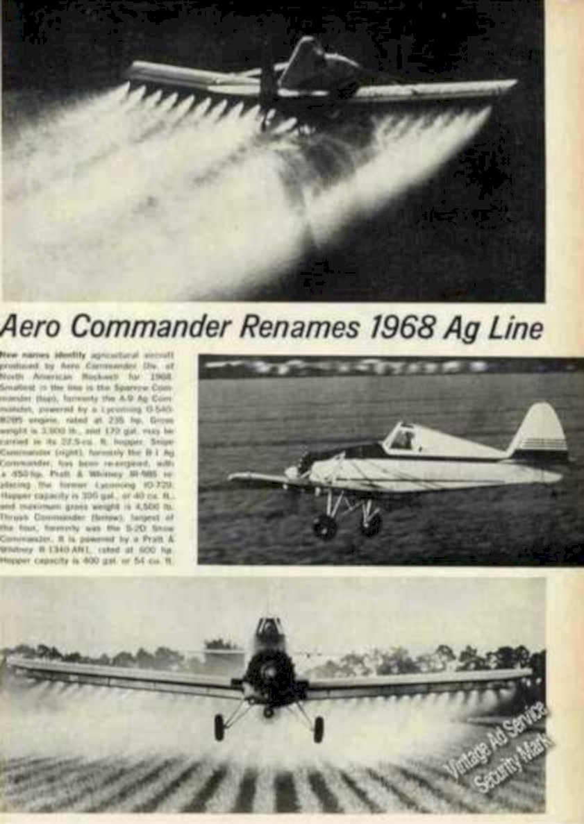Aero Commander 1968 Vintage Retro Advert Ads A4 Photo Print