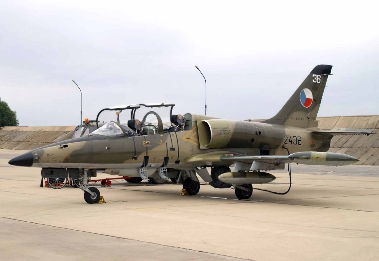 Aero L39 Albatros Advanced Jet Trainer Light Strike Aircraft Czechoslovakia 27 (2) Military A4 Photo Print