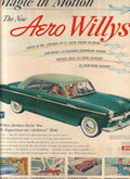 Aero Willys Motion Vintage Retro Advert Ads A4 Photo Print