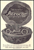 Aerocar Model D 2 Vintage Retro Advert Ads A4 Photo Print