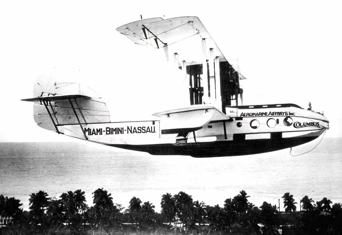 Aeromarine 75 Flying Boat (2) Military A4 Photo Print