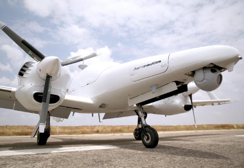 Aeronautics Dominator Xp Male Drone Israel Military A4 Photo Print